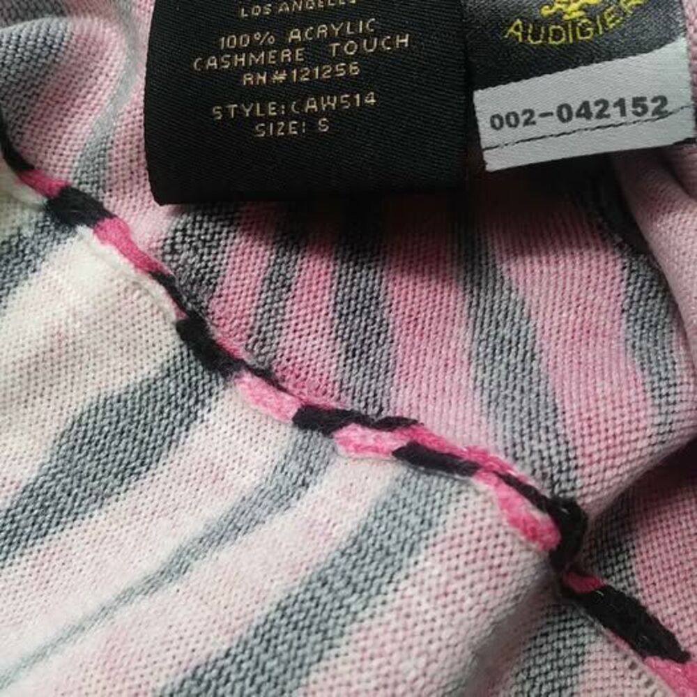 Christian Audigier pink white and black with Panthers small - Picture 6 of 6